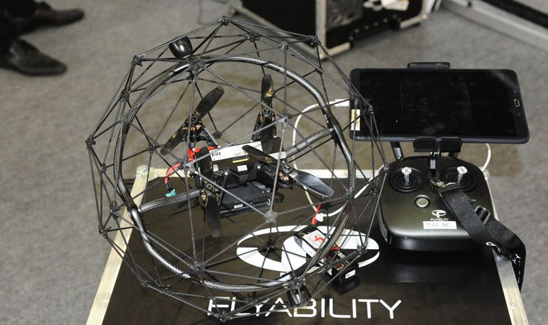 Flyability showcases its Elios drone
