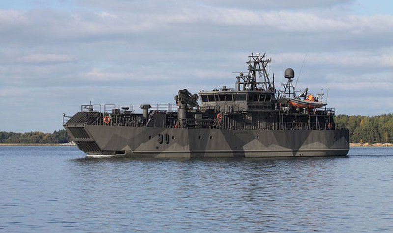 Euronaval 2016: Pansio minelayer handed back after refit