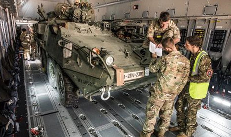 RAF’s A400M participates in Mobility Guardian