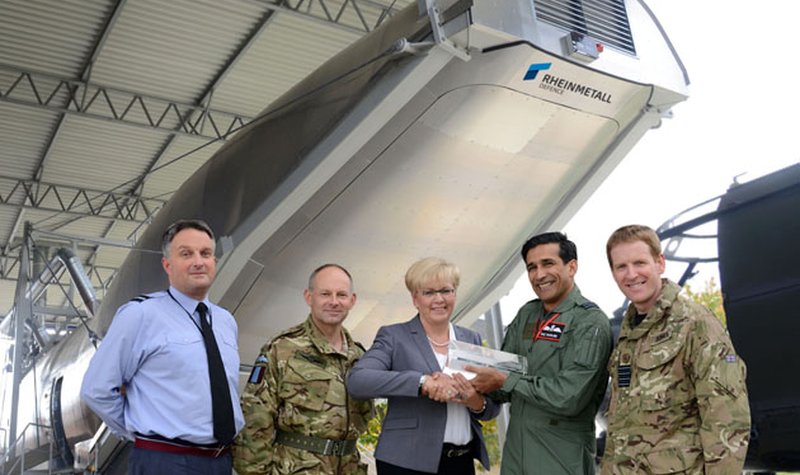 RAF receives A400M cargo hold trainer