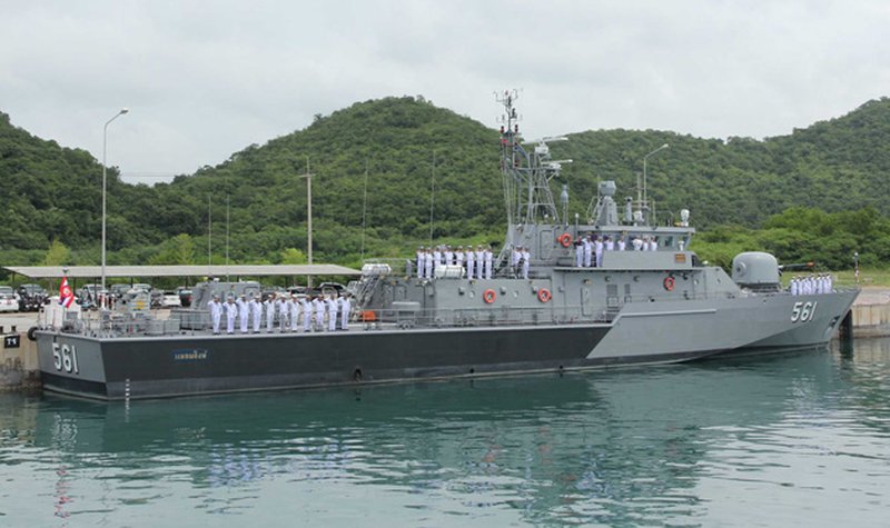 New patrol gunboat for Thai navy