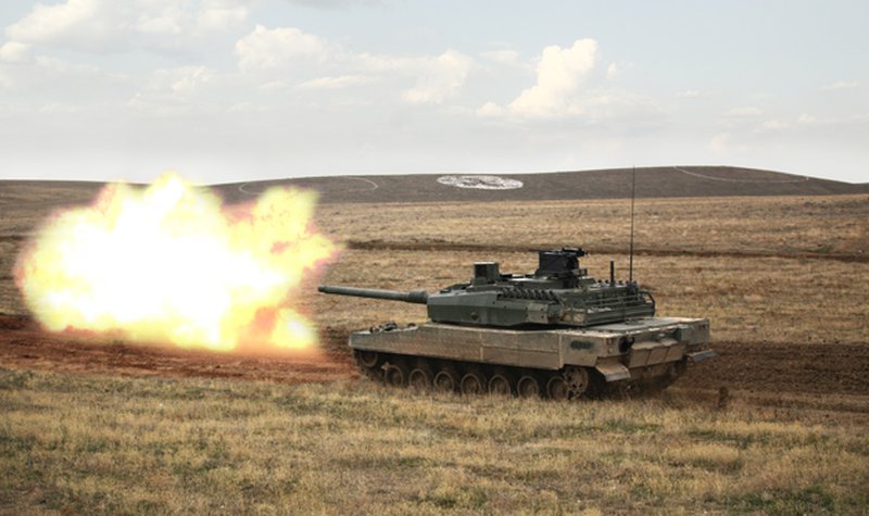 Turkey's tank stopped in its tracks