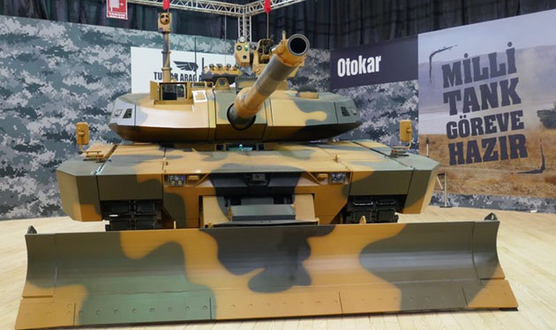 IDEF 2017: Otokar's Altay tank goes asymmetric