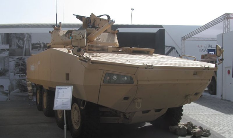 IDEX 2017: AMV28A takes on turret requirements