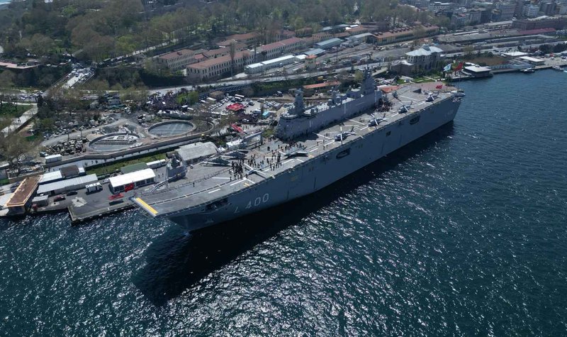 Anadolu showcases Turkiye's indigenous endeavours, but will its drone carrier concept take off?