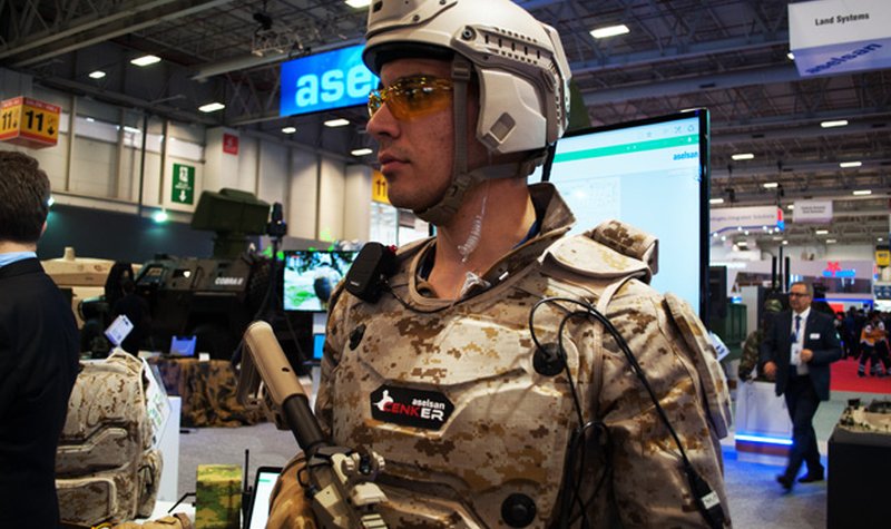 ​IDEF 2017: Aselsan soldier C2 raises the game