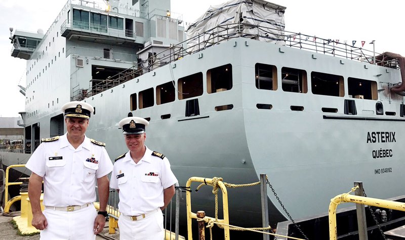 RCN unveils interim AOR ship