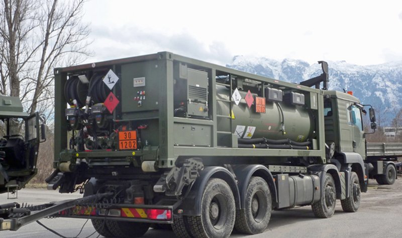 Austria receives fuel dispensing racks