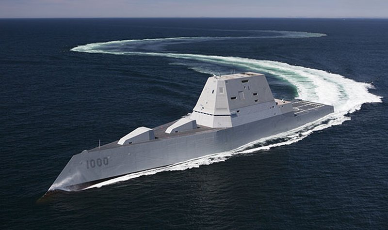 US Navy accepts USS Zumwalt