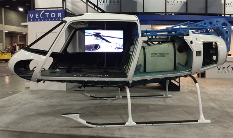 Heli-Expo 2016: Vector introduces new crash-resistant fuel tank