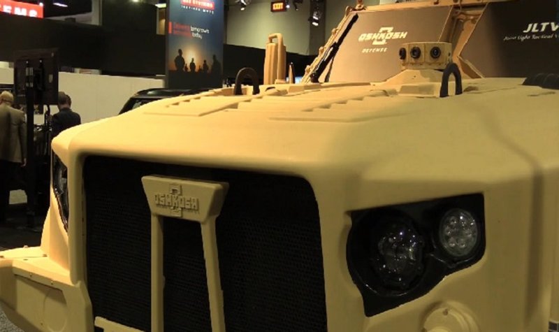 AUSA 2016: Oshkosh showcases 30mm weapon on JLTV (video)