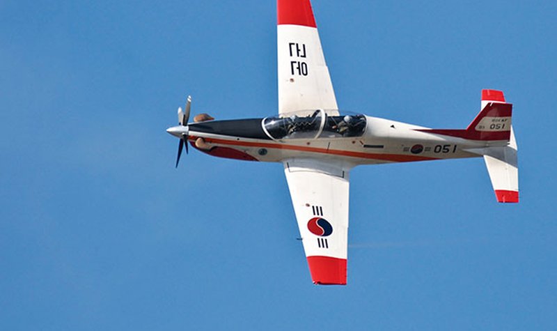 Korean air force starts domestic training