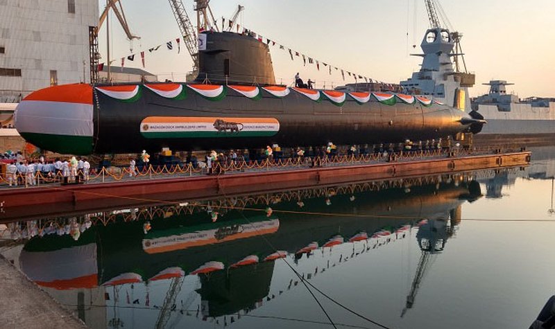 India launches second Scorpene