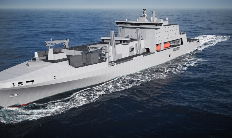 DSEI 2023: BMT reveals refined design for UK Fleet Solid Support Ship