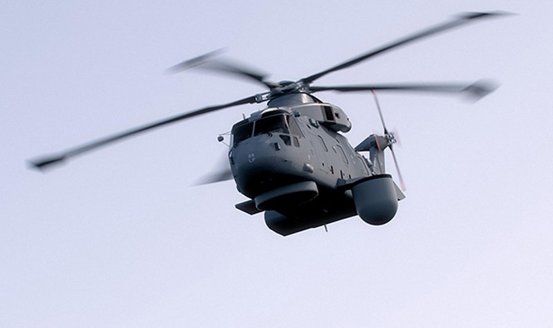 Thales selected for UK's Merlin airborne surveillance helicopters
