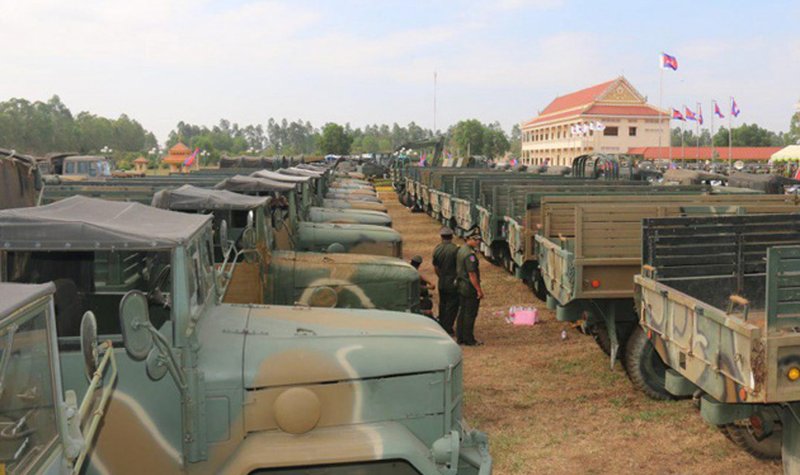 Cambodia receives donated Kia vehicles