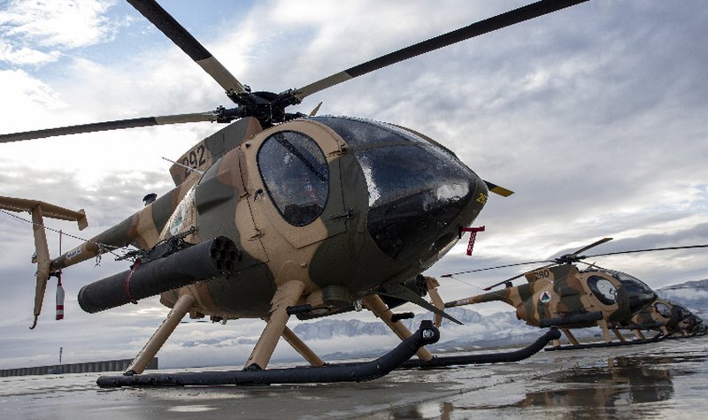 MD Helicopters receives Afghan contracts