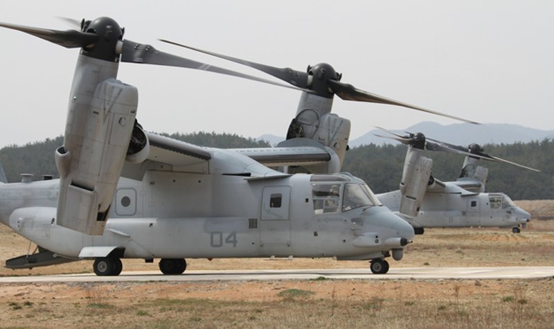 USMC maintains Ospreys, deploys Vipers in Japan
