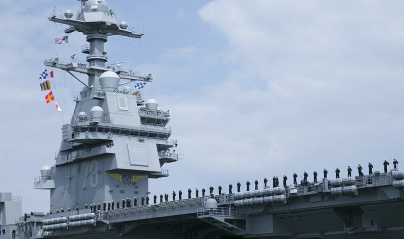 USN orders more incremental availability work for USS Gerald R Ford