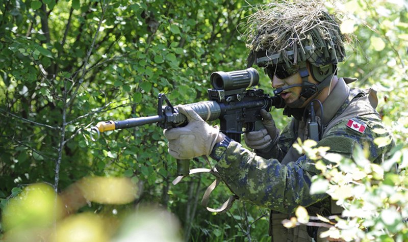 Qualification for new Canadian soldier suite