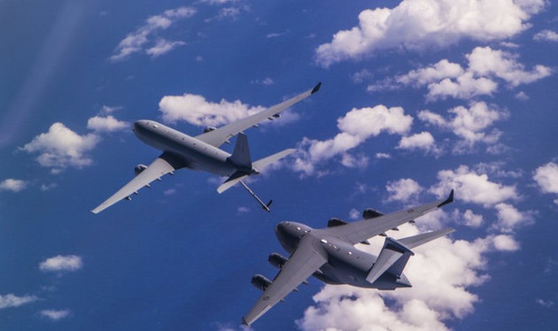 RAAF practices KC-30A aerial refuelling 