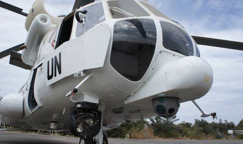 Britannia delivers mission equipment on UN Mi-8