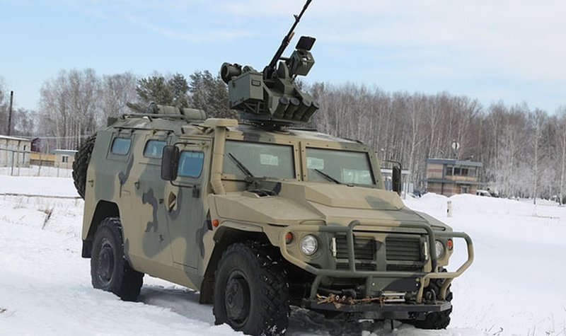 Russia fields armed Tigr-M