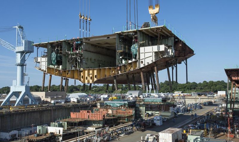 USS John F Kennedy on schedule