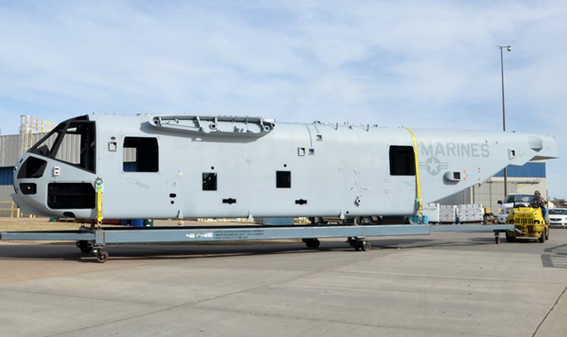 Spirit delivers third King Stallion fuselage