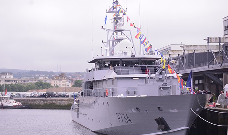 Patrol vessel bound for French Guiana