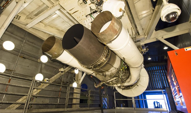 AEDC tests new TF33 engine components