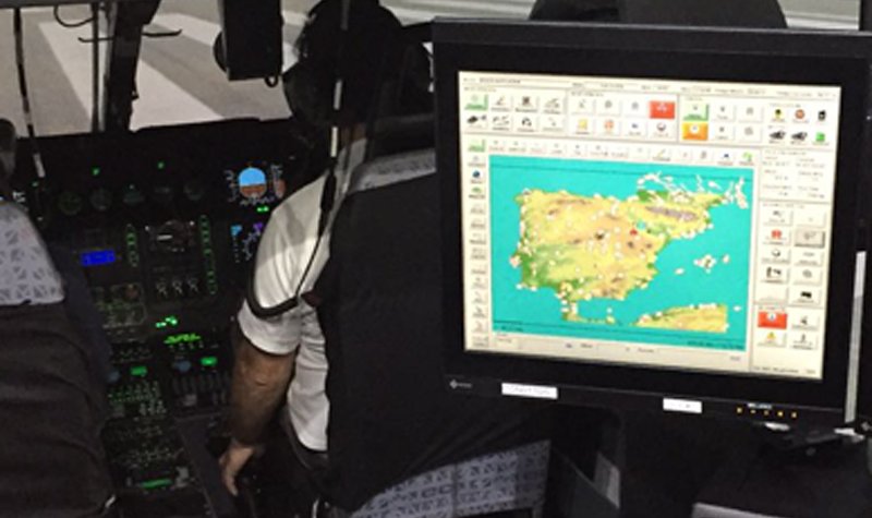 Indra’s EC135 FFS certified