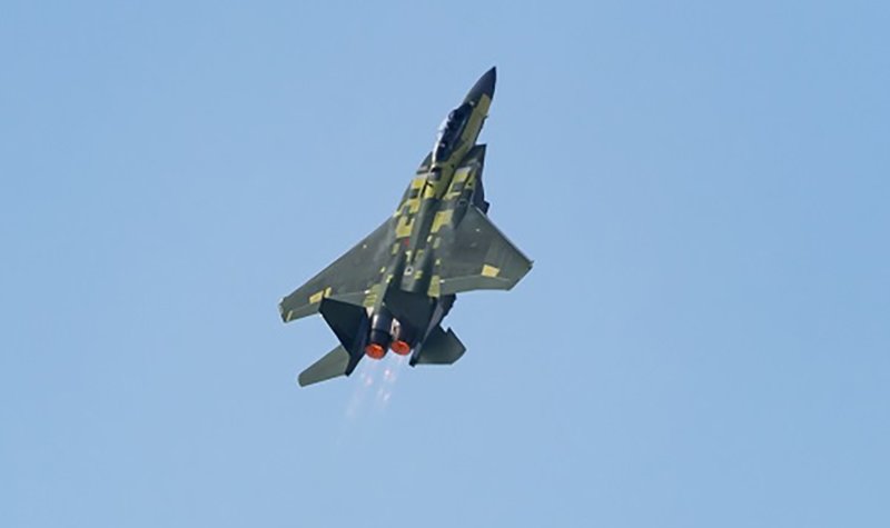 F-15EX takes to the skies
