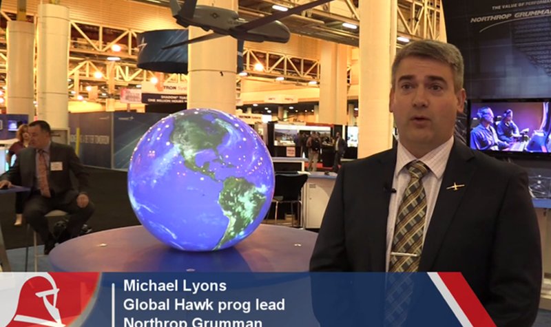 AUVSI 2016: Next-gen sensors for Global Hawk (video) 