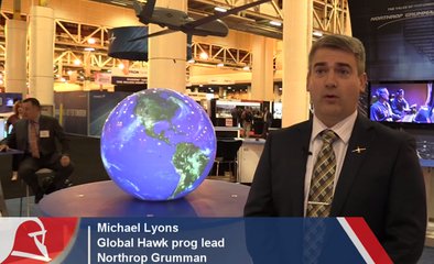 AUVSI 2016: Next-gen sensors for Global Hawk (video) 