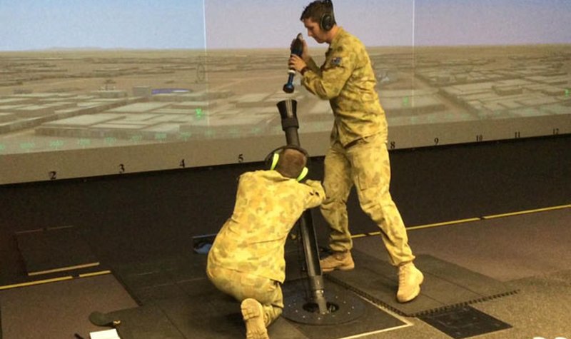 Meggitt simulated mortars for ADF