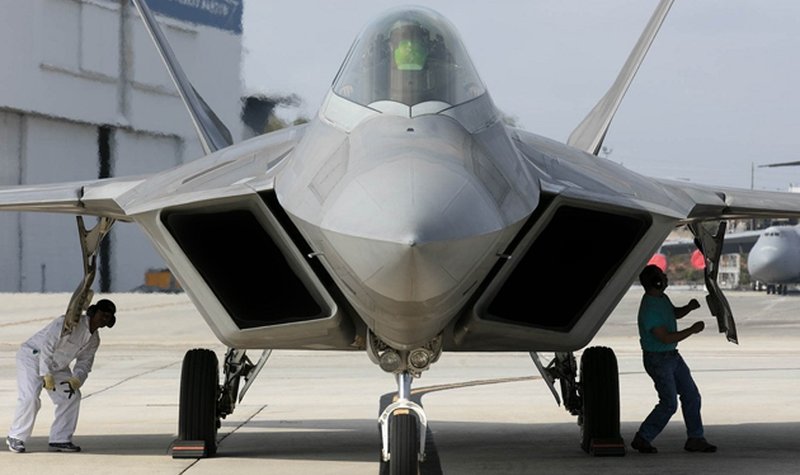 F-22 redelivered to USAF from Speedline facility