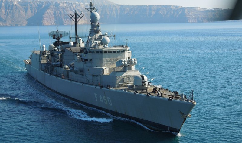 What is happening with the Greek corvette competition?