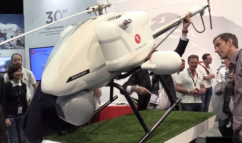 AUVSI 2018: Flying-Cam unveils Discovery VTOL UAS (video)