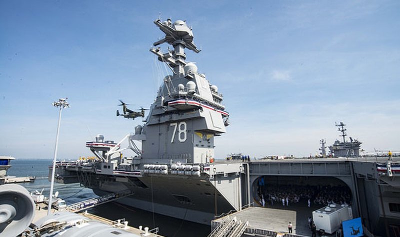 US Navy commissions Gerald R Ford