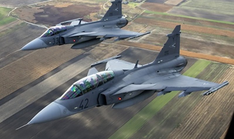 Saab to upgrade Hungarian Gripens