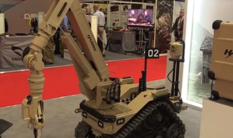 DSEI 2017: Harris reveals robot technology (video)