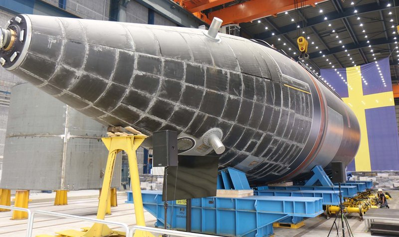 Saab lays keel for first A26 submarine