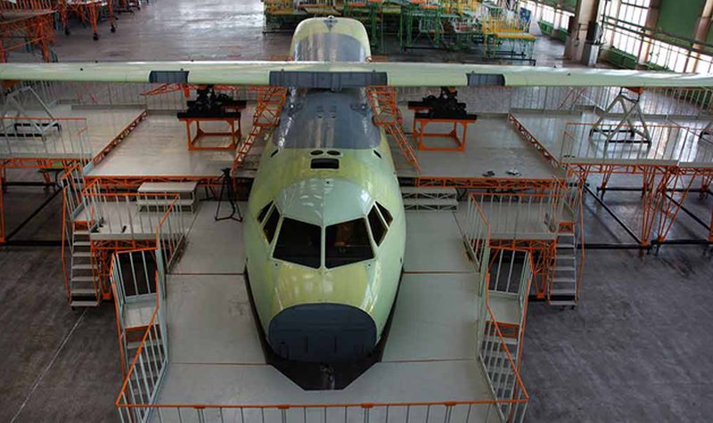 IL-112V prototype takes shape