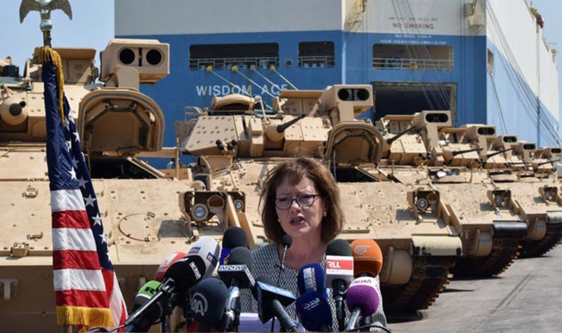 US equips Lebanese Army with Bradleys