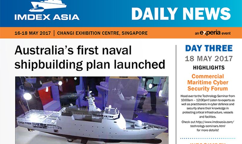 IMDEX Asia Daily News - Day Three