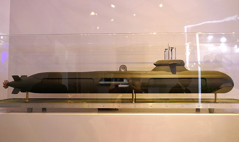 IMDEX Asia: A26 sub goes vertical