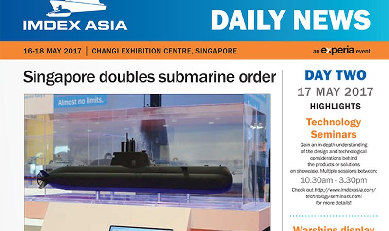 IMDEX Asia Daily News - Day Two