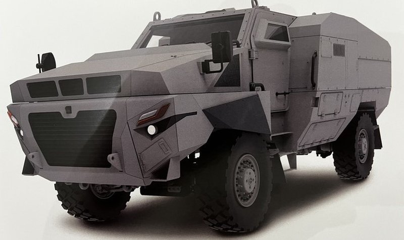 ST Engineering teases new smart 4x4 hybrid electric vehicle at IDEX 2023