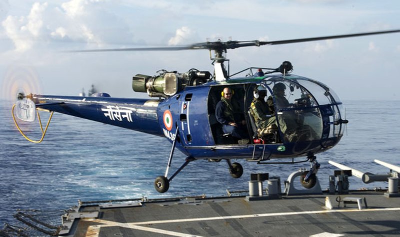 India raining with helicopter requirements